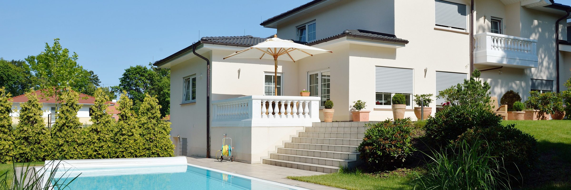 Verkauftes Einfamilienhaus mit Pool in Mainz